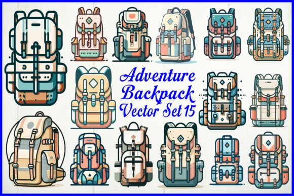 Adventure Backpack Vector Set Review