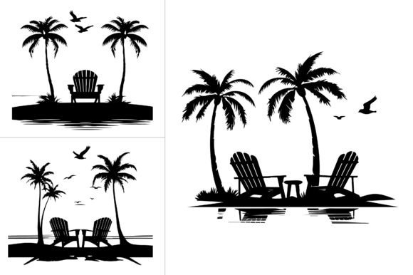 Beach Sunset Silhouette Embroidery Review