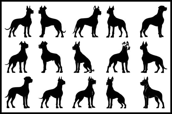 Dog Silhouette Clipart Bundle Review