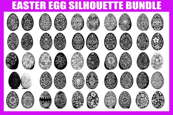 Elegant Easter Egg Silhouette Bundle Review