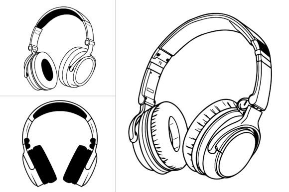 Headphone Line Art Embroidery Review