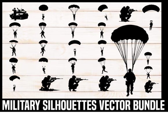 Military Silhouettes Vector Bundle Review