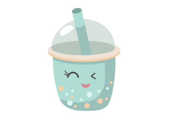 Mint Boba Tea Clipart Embroidery Review