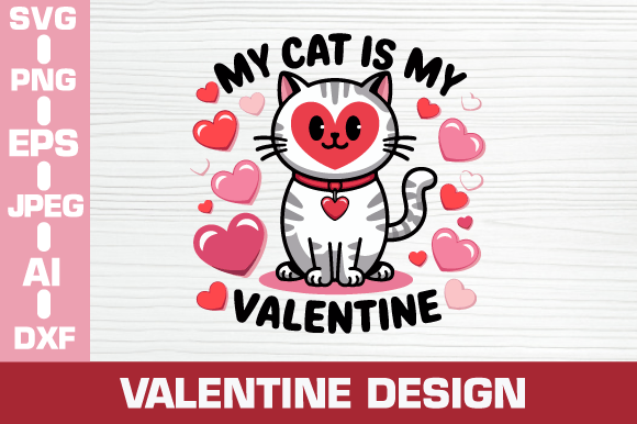 My Cat Is My Valentine Embroidery Review
