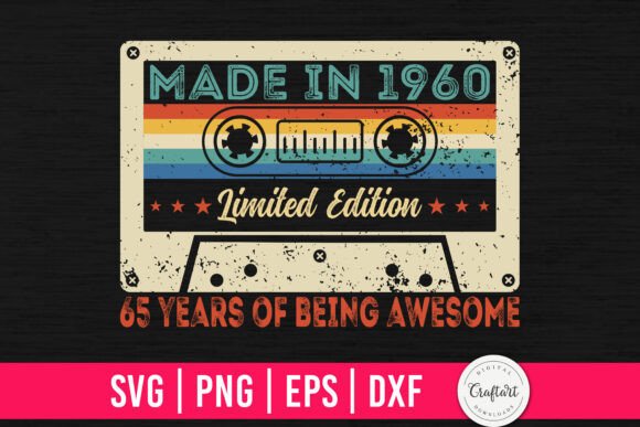 Review: Made in 1960 65th Birthday Gifts Design